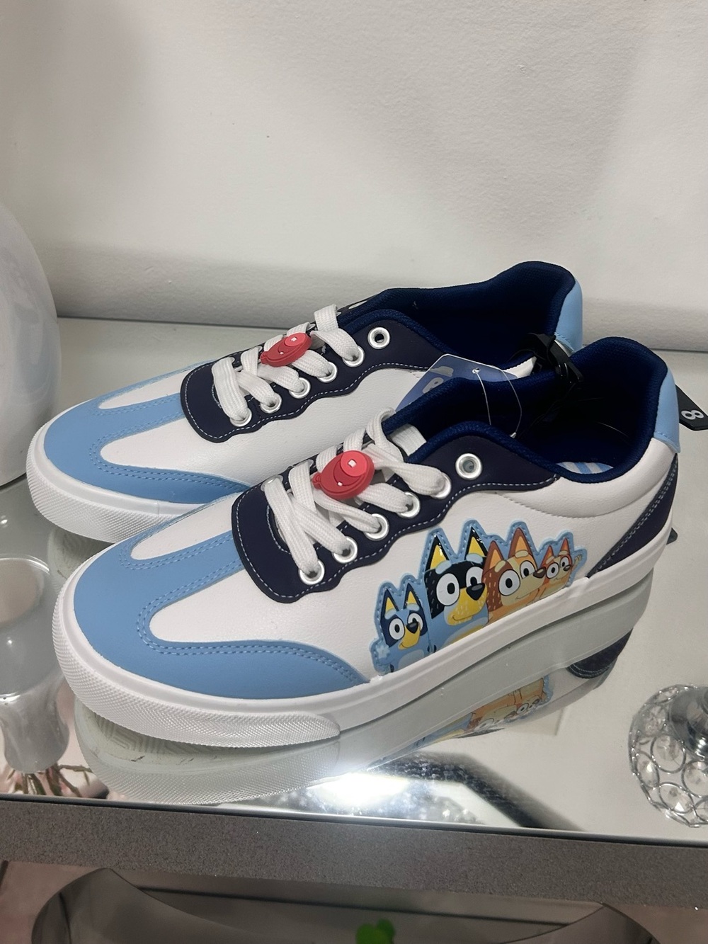 Bluey Women’s Size 8 Sneakers NWT Kawaii Cartooncore Shoes
